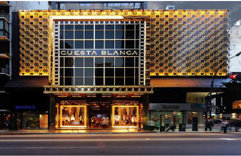 青阳门头设计与商业空间的纽带。