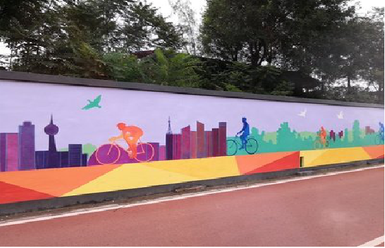 青阳墙体彩绘-围墙