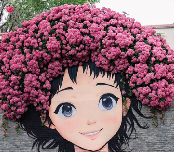 青阳墙体彩绘-网红墙打卡