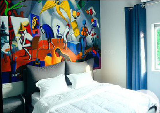 青阳对于酒店的墙体彩绘而言更注重哪些方面？