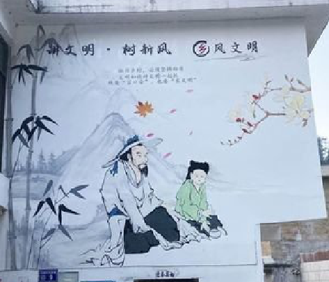 青阳分享几个墙绘保养知识。