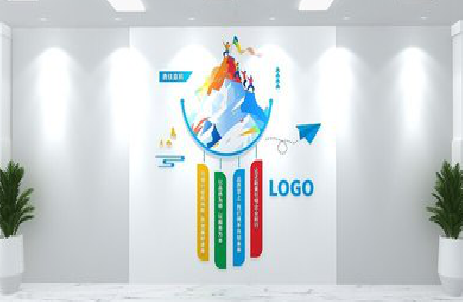 青阳公司企业形象墙的工艺材料有哪些？